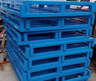 Corrugated Steel Recycable Metal Pallets  Stain Proof Non Absorbent