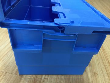 HDPE / PP Collapsible Pallet Box Food Keeping Perforated Plastic Box